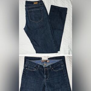 PAIGE SKYLINE straight leg jeans